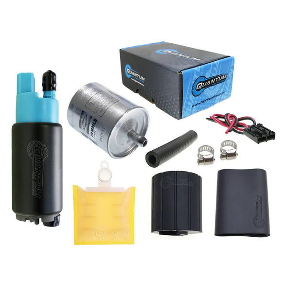 QFS OEM Replacement In-Tank EFI Fuel Pump w/ Genuine Mahle Filter, Strainer, HFP-382-766F QFS