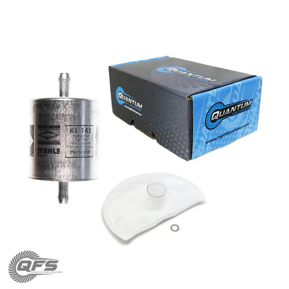 Fuel Pump Strainer/Filter Kit w/ Genuine Mahle Filter, Strainer, QFS-FK1454 QFS
