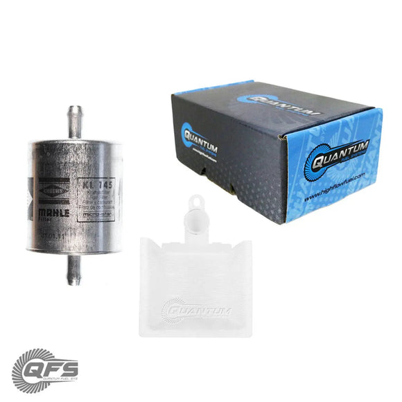 Fuel Pump Strainer/Filter Kit w/ Genuine Mahle Filter, Strainer, QFS-FK1455 QFS