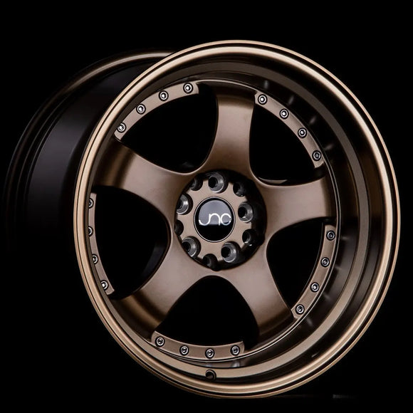 JNC017 Matte Bronze w/ Gold Rivets JNC Wheels