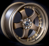 JNC017 Matte Bronze w/ Gold Rivets JNC Wheels