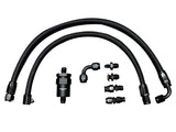 H Series Tucked Fuel Line Kit For Honda Acura Feed Return Line H22 H23 Prelude JSR-DRP