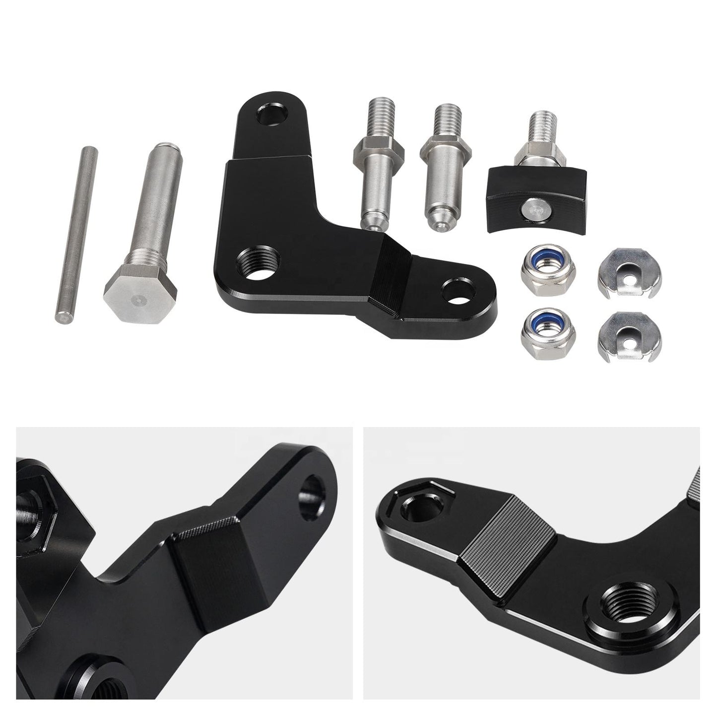 Aluminum Shifter Side to Side Relay Lever Assembly For 5 Speed 02J MQ250 Transmission Golf MK4 MK5 MK6 MK7 For Audi A3 8V TT MK3