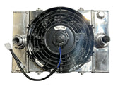 Half Size Compact Drag Coolant Radiator 1.25" 16AN JSR-DRP