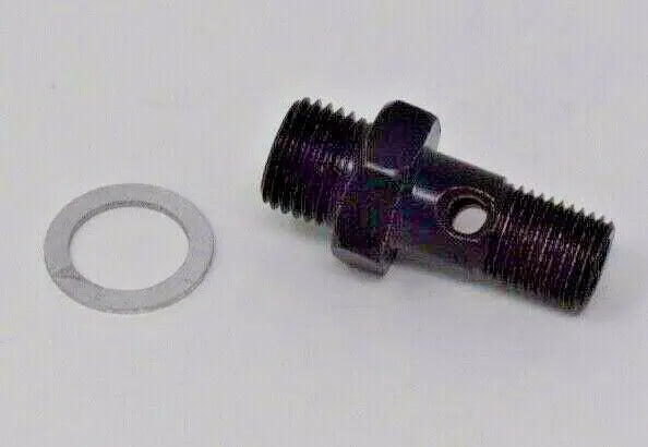 High Volume Fuel Rail Banjo Bolt With Hole For AEM Honda Acura B D K Series 🇺🇸 JSR-DRP