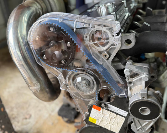 1.8T 20V 06A Timing Belt Cover | VW Audi Skoda Seat | Clear Transparent - USA STOCK