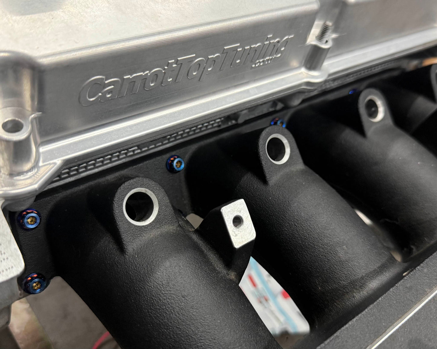 Burnt Titanium Intake Manifold Bolt Kit 12PT – M6 – VW / AUDI 1.8T - 10 pcs