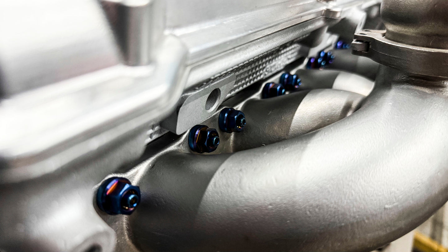 1.8T 20V Burnt Titanium Exhaust Manifold Stud Kit – M8x1.25x45 – VW MK4 TT Skoda Seat