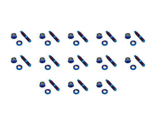 1.8T 20V Burnt Titanium Exhaust Manifold Stud Kit – M8x1.25x45 – VW MK4 TT Skoda Seat