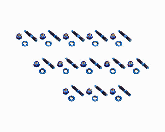 1.8T 20V Burnt Titanium Exhaust Manifold Stud Kit – M8x1.25x45 – VW MK4 TT Skoda Seat