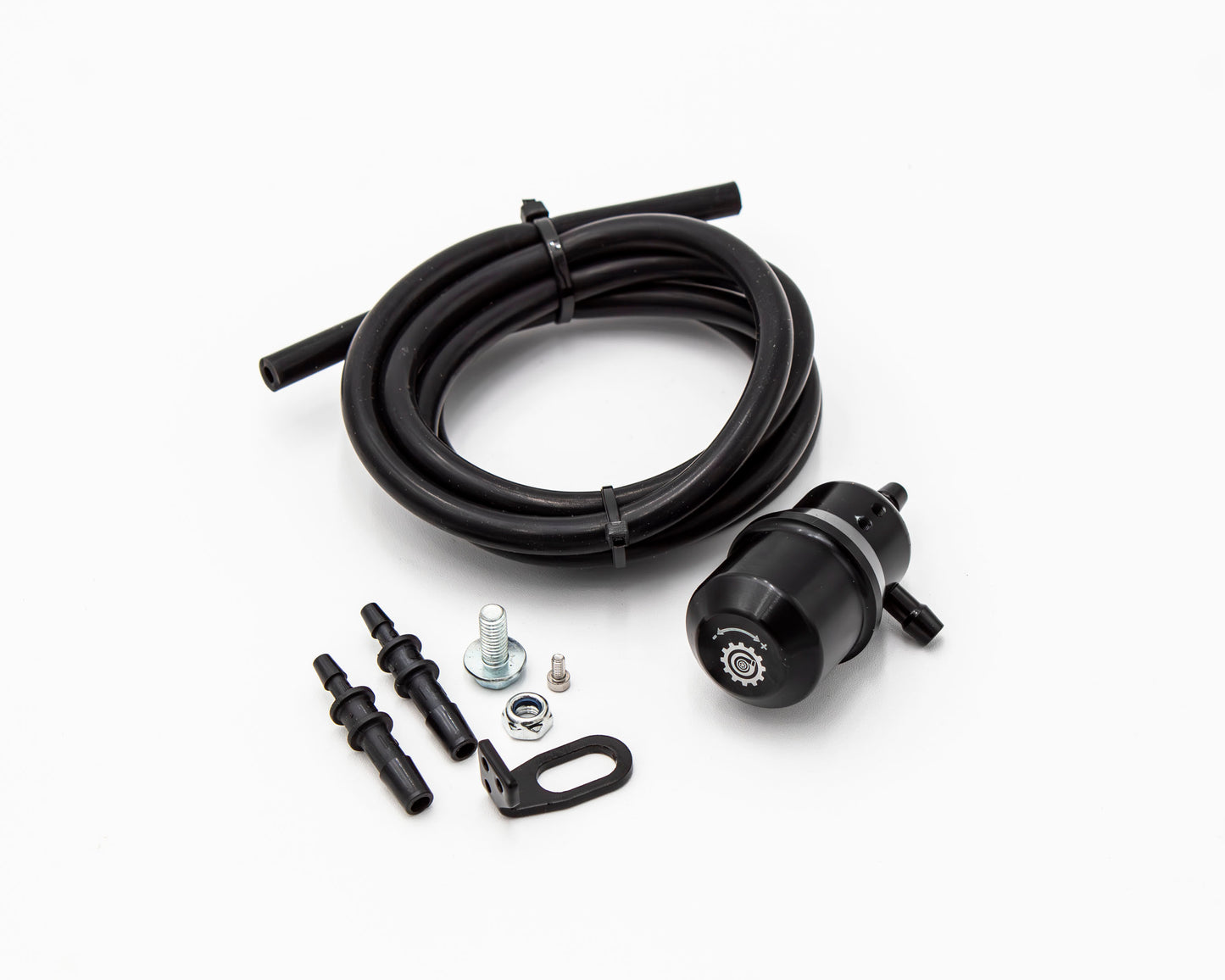 Grimmspeed Style Manual Turbo Boost Controller Bypass Valve Adjustable 50PSI - Black