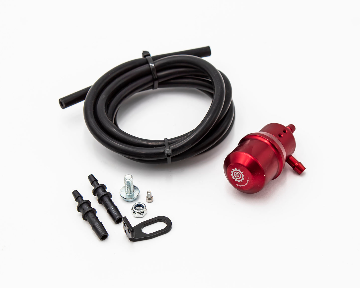 Grimmspeed Style Manual Turbo Boost Controller Bypass Valve Adjustable 50PSI - Black