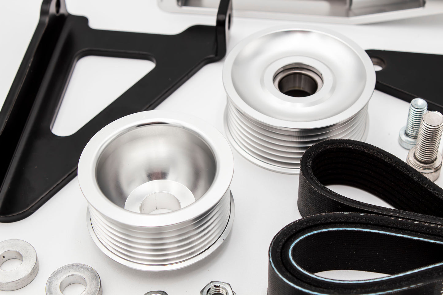 K Series K20 K24 AC PS Eliminator Dual Pulley Kit For Honda Acura K Swap RSX Type S