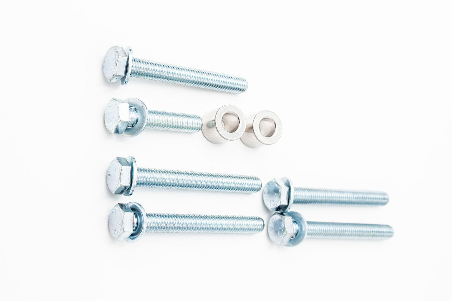 Volkswagen Motor Mount Spacer Kit JETTA GTI GOLF VW MK4 1.8T VR6 2.0 -Silver-