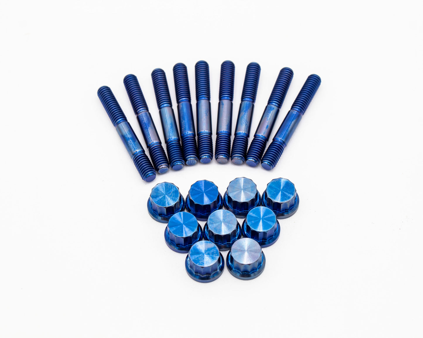 VW / AUDI 1.8T 20V Valve Cover Titanium Stud & Nut Kit 12PT – M6 –  9 pcs