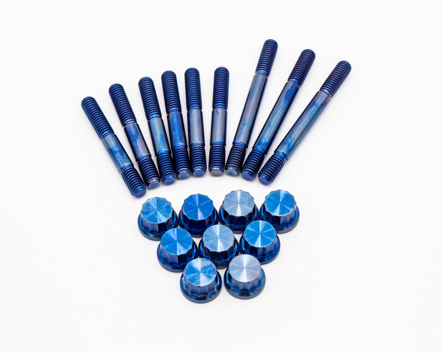 VW / AUDI 1.8T 20V Valve Cover Titanium Stud & Nut Kit 12PT – M6 –  9 pcs