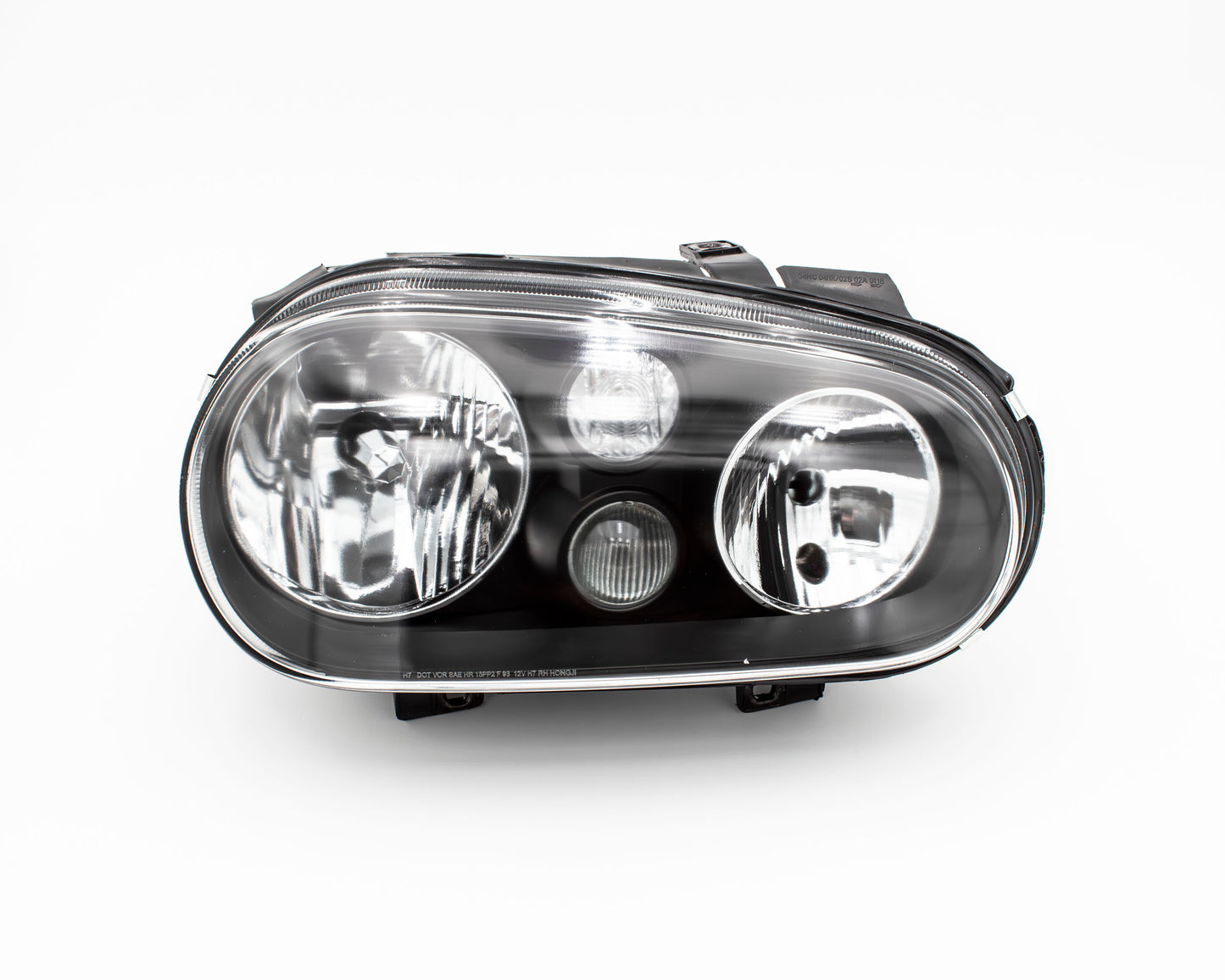 99-04 VW Golf GTI MK4 Euro Style Black Glass Lens Headlight + Projector Fog Light