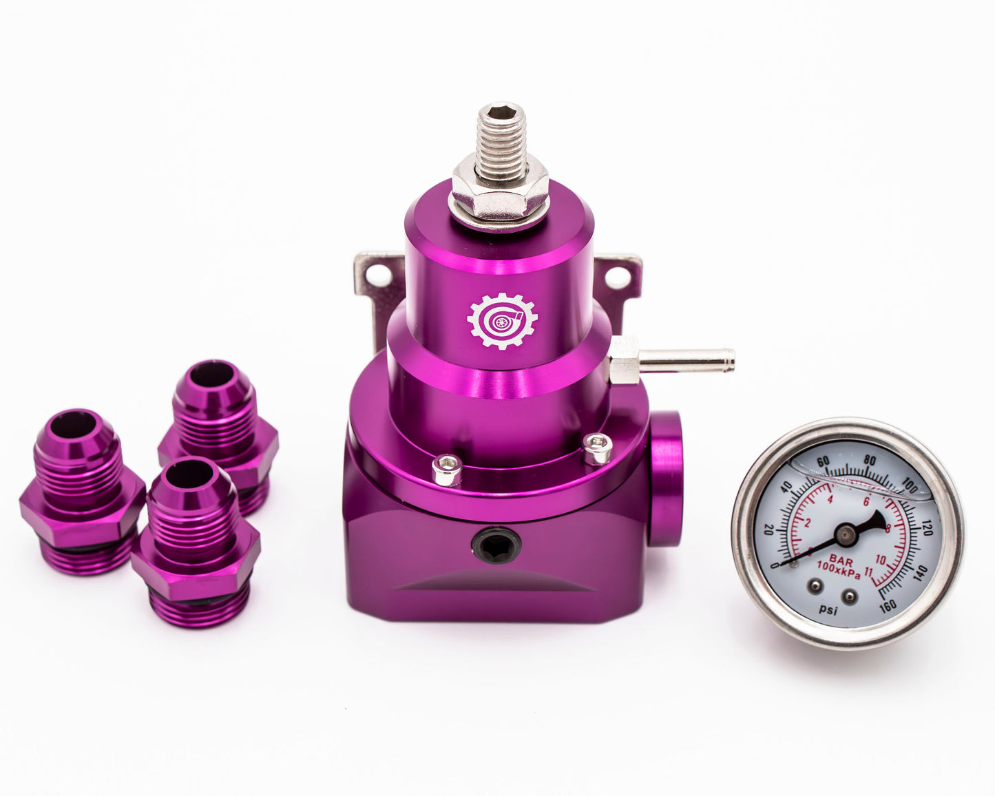 AN8 AN10 Adjustable Fuel Pressure Regulator FPR - Universal