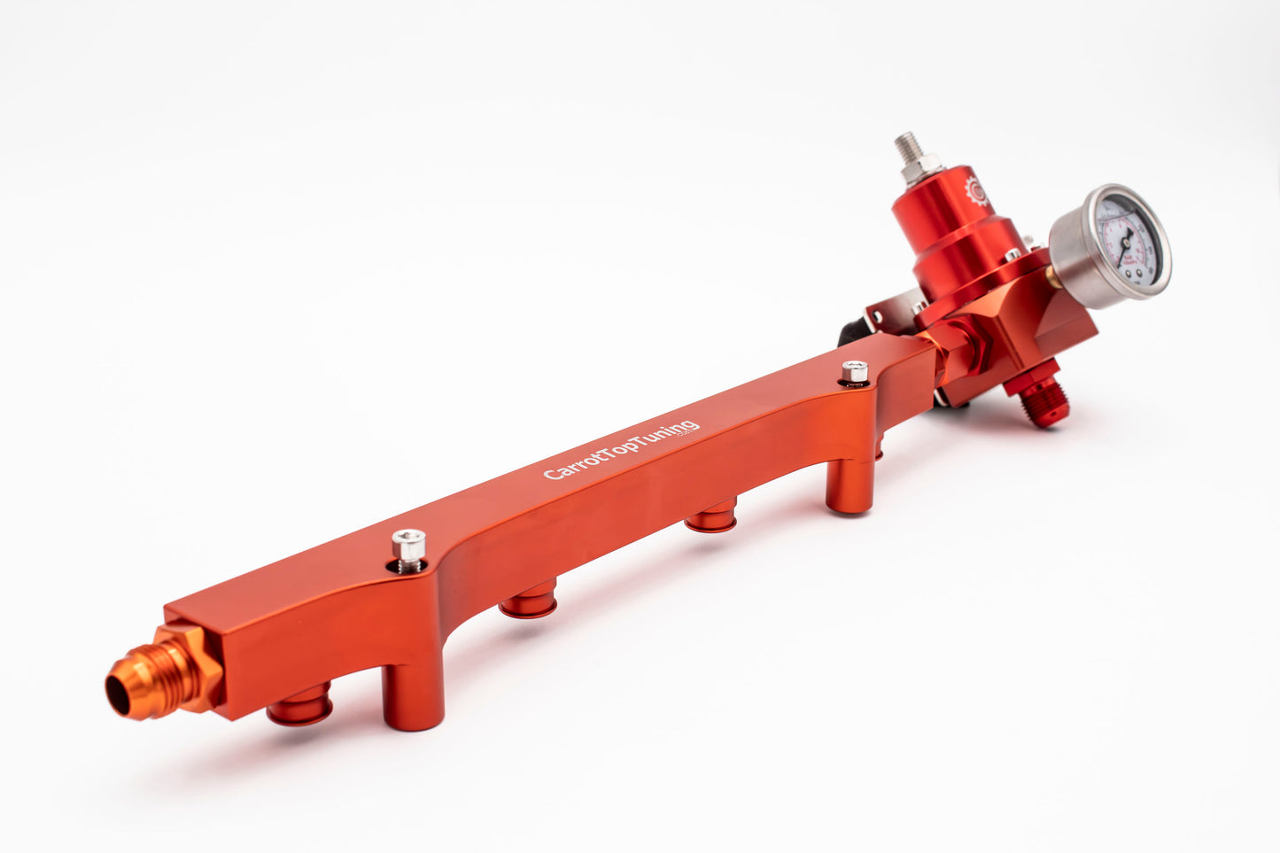 1.8T High Flow Fuel Rail w/ Adjustable FPR (Fuel Pressure Regulator) | AN Fitting Ready | Audi Volkswagen