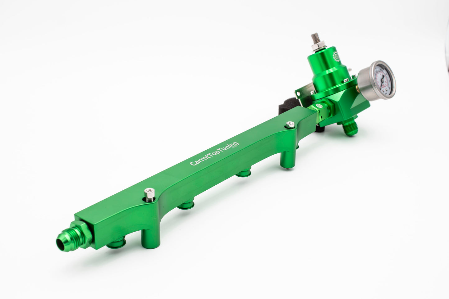 1.8T High Flow Fuel Rail w/ Adjustable FPR (Fuel Pressure Regulator) | AN Fitting Ready | Audi Volkswagen