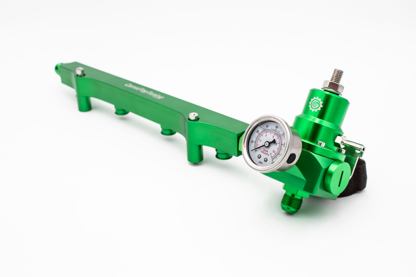 1.8T High Flow Fuel Rail w/ Adjustable FPR (Fuel Pressure Regulator) | AN Fitting Ready | Audi Volkswagen