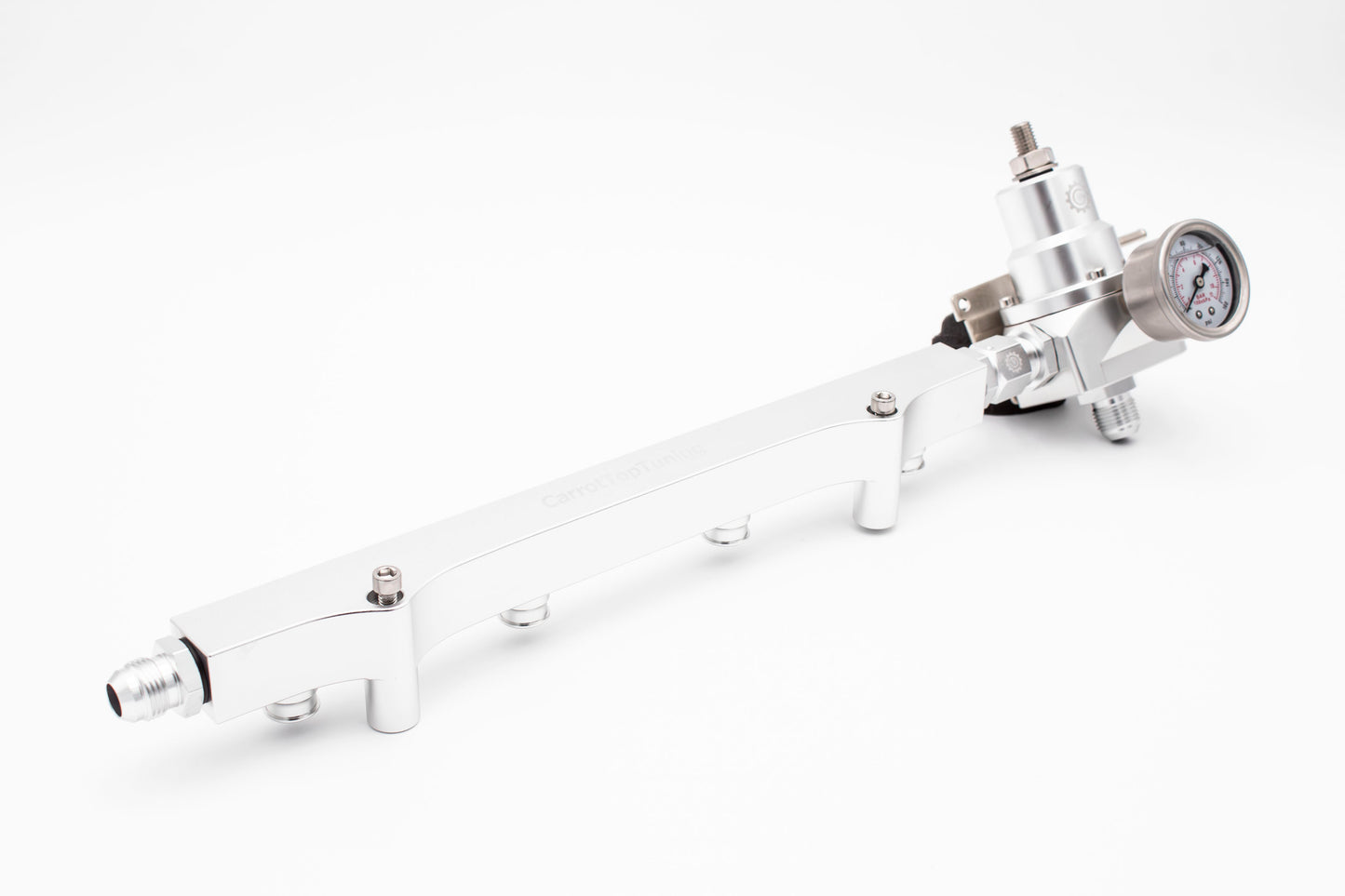 1.8T High Flow Fuel Rail w/ Adjustable FPR (Fuel Pressure Regulator) | AN Fitting Ready | Audi Volkswagen