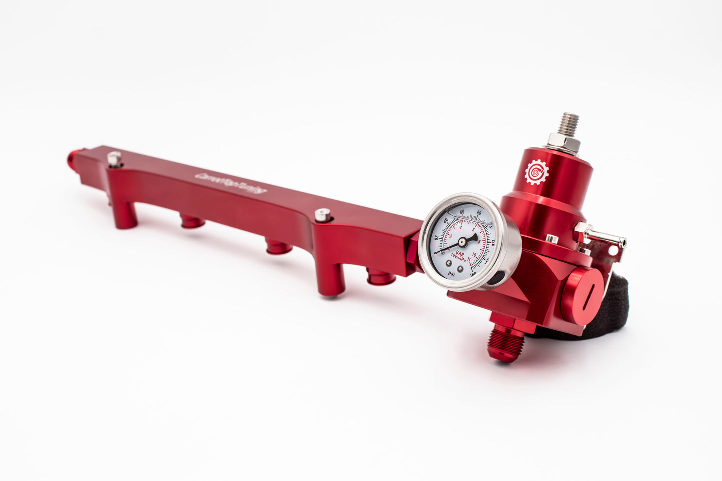 1.8T High Flow Fuel Rail w/ Adjustable FPR (Fuel Pressure Regulator) | AN Fitting Ready | Audi Volkswagen