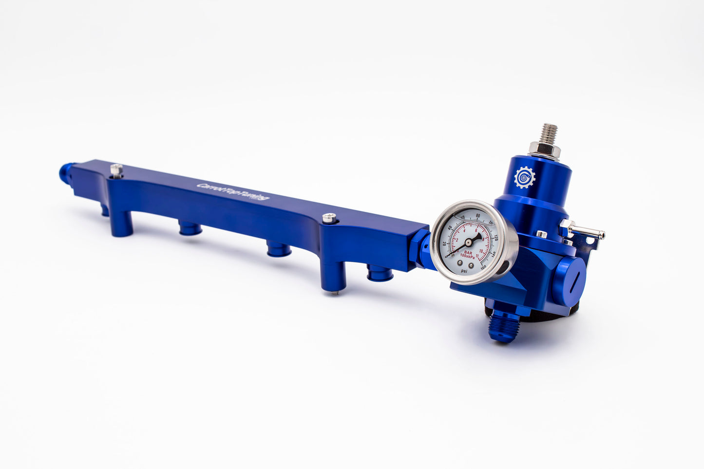 1.8T High Flow Fuel Rail w/ Adjustable FPR (Fuel Pressure Regulator) | AN Fitting Ready | Audi Volkswagen