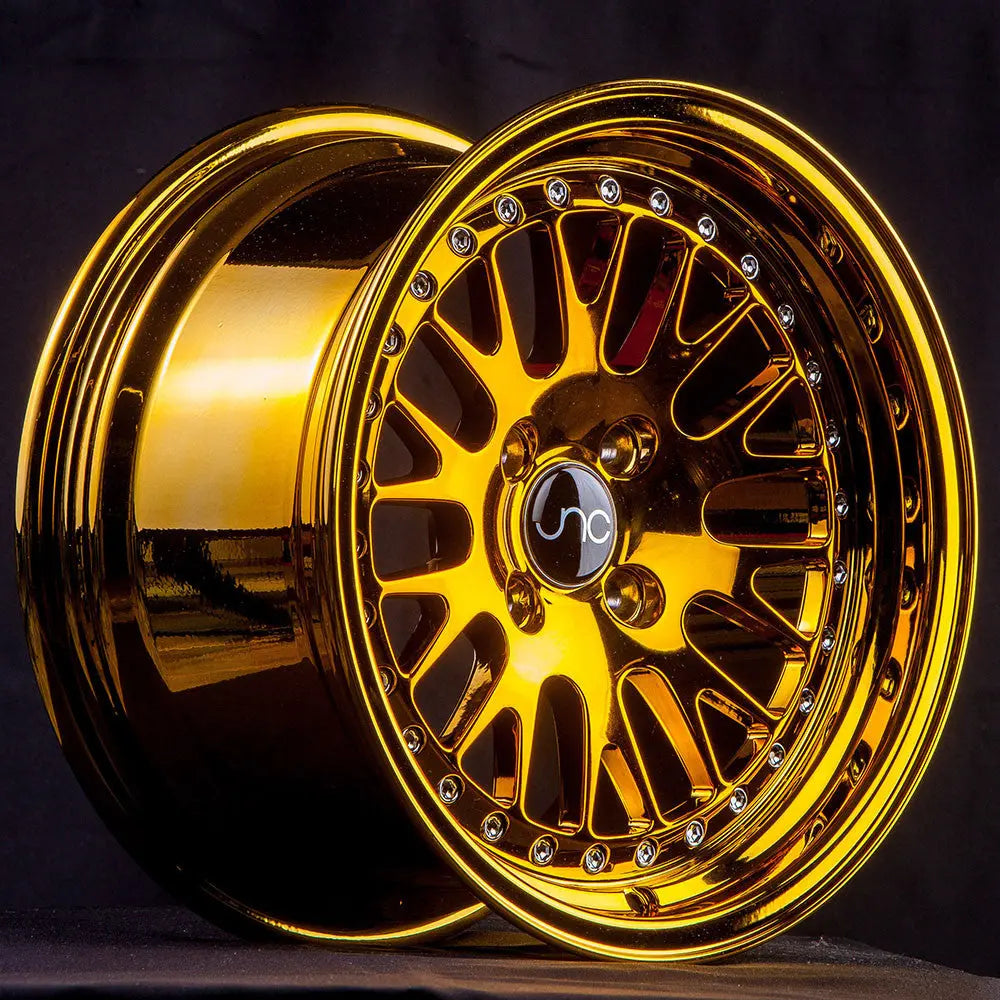 JNC001 Gold Chrome JNC Wheels