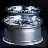 JNC001 Silver Machined Face JNC Wheels