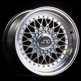 JNC004 Gunmetal Machined Lip JNC Wheels