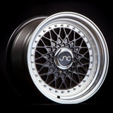 JNC004 Matte Black Machined Lip JNC Wheels