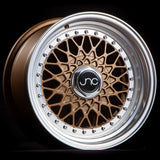 JNC004 Matte Bronze Machined Lip JNC Wheels