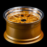 JNC005 Gold Machined Lip JNC Wheels