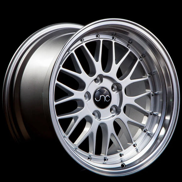 JNC005 Silver Machine Lip JNC Wheels