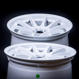 JNC006 White JNC Wheels