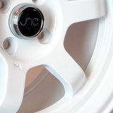 JNC013 White JNC Wheels