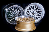 JNC016 Gold Machined Lip JNC Wheels