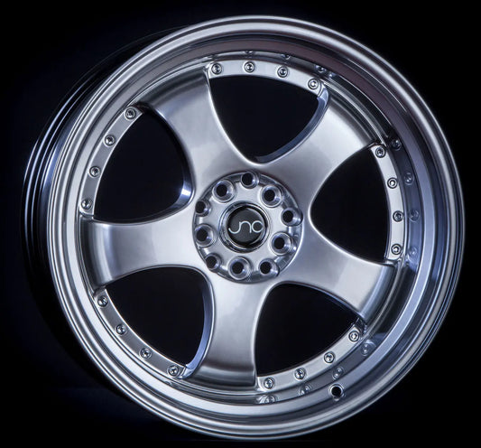 JNC017 Hyper Black Machined Lip JNC Wheels