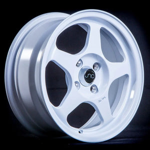 JNC018 White JNC Wheels