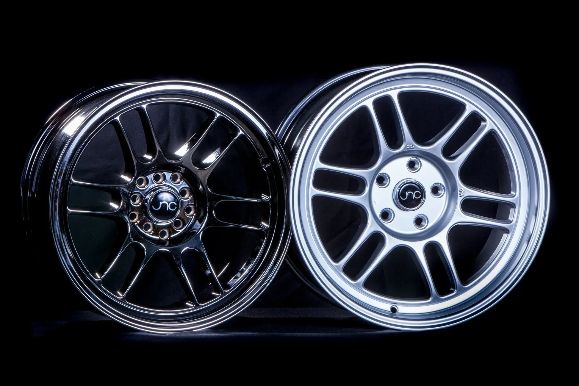 JNC021 White JNC Wheels