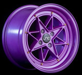 JNC025 Candy Purple Gold Rivets JNC Wheels
