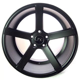 JNC026 Matte Black JNC Wheels