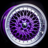 JNC031 Candy Purple Machined Lip JNC Wheels