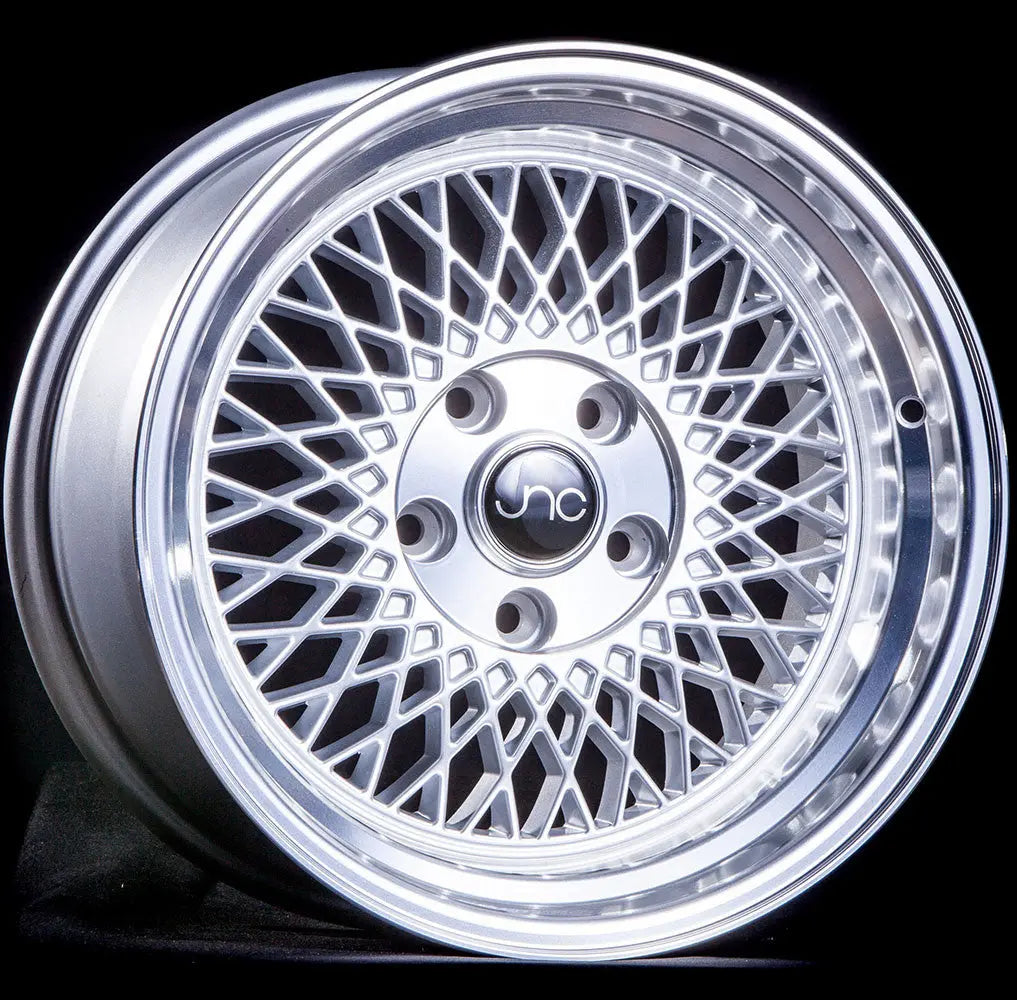 JNC031 Silver Machined Lip JNC Wheels