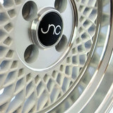 JNC031 White Machined Lip JNC Wheels