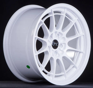 JNC033 White JNC Wheels