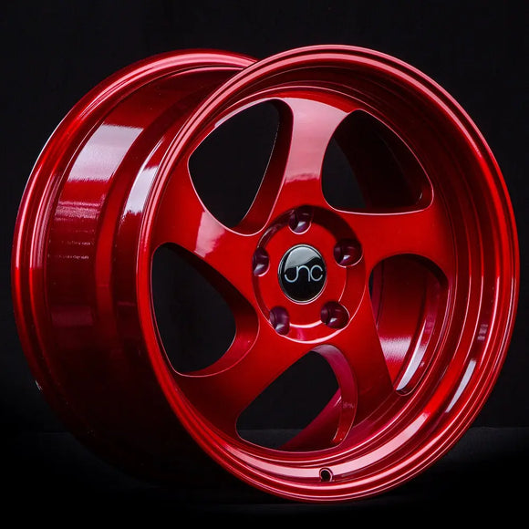 JNC034 Candy Red JNC Wheels