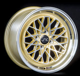 JNC040 Gold Machined JNC Wheels
