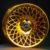 JNC043 Platinum Gold JNC Wheels